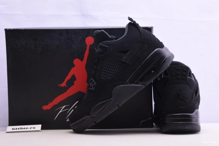 CU1110-010 Cat Black Retro (2020) Jordan 4  0123